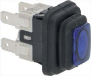 2-POLIG SCHALTER WEISS 16A 250V