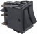 doppelschalter schwarz 16a 250v
