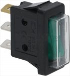 DRUCKSCHALTER EINPOLIG GRÜN 16A 230V