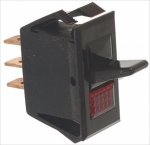 2-POLIGER HEBELSCHALTER, BRAUN