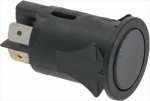 Druckknopf 2-polig schwarz 16A 250V