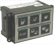TASTATUR FÜR ELEKTRONIK-BOX 6 TASTEN