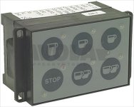 TASTATUR FÜR ELEKTRONIK-BOX 6 TASTEN (nicht mehr lieferbar)