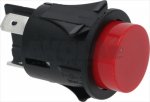 Taster 2-polig rot 16A 250V