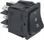 UMSCHALTER STABIL 2-POLIG SCHWARZ