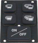 TASTATURFOLIE 5 TASTEN