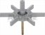 unterer stern aus aluminium