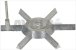 stern oben aus aluminium