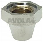 AUSLAUFANSCHLUSS CHROMIERT