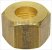 mutter aus messing o 1 2 quot f loch 12 mm