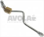 DAMPFROHR KOMPLETT VERCHROMT