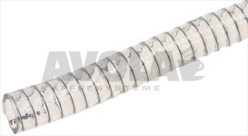 Abflussschlauch Ablaufschlauch ELISPIR ø 18x25 mm -  1MT