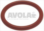 O-RING DICHTUNG 04112 AUS ROTEM SILIKON