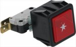 DRUCKKNOPFZÜNDER ROT 12A 250V