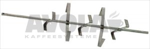 WELLE MIT 3 SCHAUFELN 360 mm