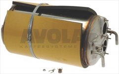 BOILER KOMPLETT ø 200x410 mm