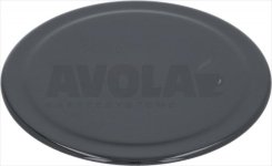 DECKEL FLAMMENTEILER ø 120 mm