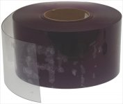 VORHANG AUS TRANSPARENTEM PVC