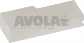 Schutzkappe für Faston aus Nylon 6,3 mm