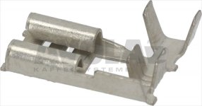 Faston 6,3 mm gewinkelt