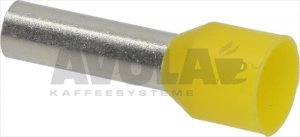 ADERENDHÜLSEN M.ISOL.GELB 6x12 mm 100STK