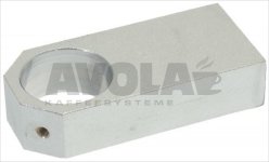 HALTER FÜR SCHARNIER 130x60x30 mm