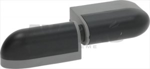 Verstellbare Scharnier mit Rampe H55