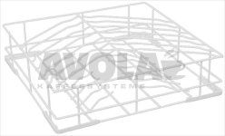 TELLERKORB 500x500x130 mm