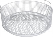 GLÄSERKORB ø  440/400x150 mm