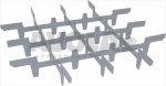 GITTER FÜR 16 GLÄSER ø 110 mm 4x4