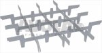GITTER FÜR 16 GLÄSER ø 110 mm 4x4