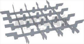 EINSATZ FÜR 25 GLÄSER ø 89 mm 5x5