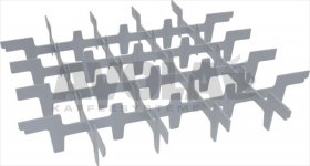 EINSATZ FÜR 25 GLÄSER ø 89 mm 5x5