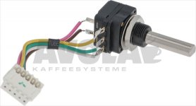 POTENTIOMETER KOMPLETT MIT KABEL