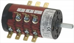 SCHALTER 0-3 STELLUNGEN 16A 400V