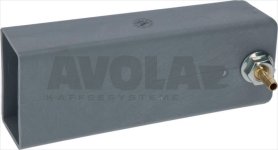LUFTFALLE KOMPLETT 52x32x130 mm