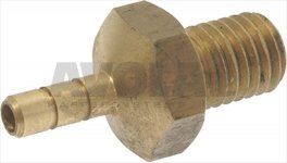 SCHLAUCHANSCHLUSS AUS MESSING