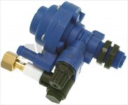 HYDRAUL. DOSIERGERÄT FÜR KLARSPÜLMITTEL
