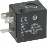SPULE SIRAI Z610A 24V 50/60Hz