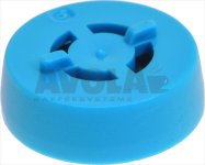 DURCHFLUSSMINDERER ROBERTSHAW HELLBLAU