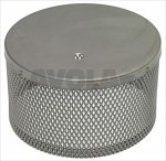 BEHÄLTERFILTER EDELSTAHL 110x64 mm