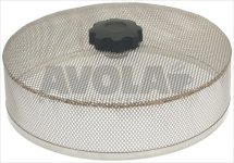 FILTER EDELSTAHL KOMPLETT ø 195x55 mm