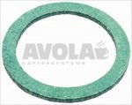 FLACHDICHTUNG ASBESTFREI ø 32x26x3 mm