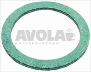 FLACHDICHTUNG ASBESTFREI ø 32x26x3 mm