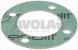 flachdichtung asbestfrei o 95x56x3 mm