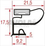 HALBRAHMENDICHTUNG 435x390 mm