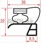 STECKDICHTUNG 1560x670 mm