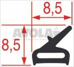 DICHTUNG FÜR BACKOFENTÜR 550x250 mm