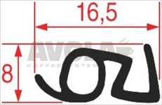 DICHTUNG FÜR OFENTÜR 1500 mm