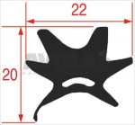 DICHTUNG FÜR BACKOFENTÜR 680x720 mm